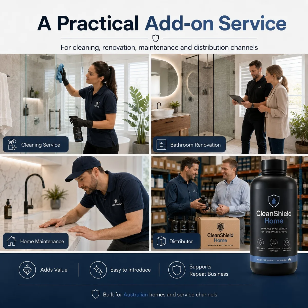 CleanShield dealer and service partner cooperation
